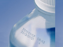 Water bottle / cosmetic bottle marking
